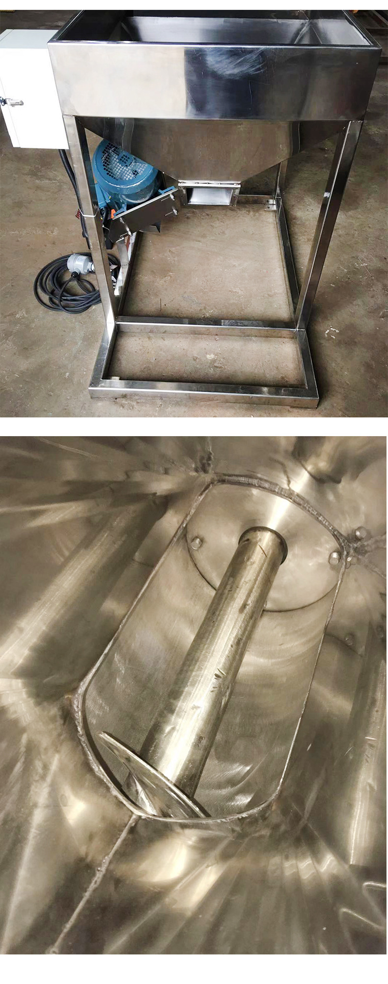 移動(dòng)式不銹鋼螺旋上料機(jī)